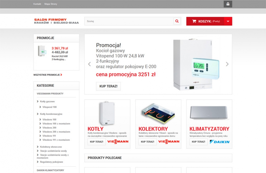 Sklep internetowy dystrybutora Viessmann